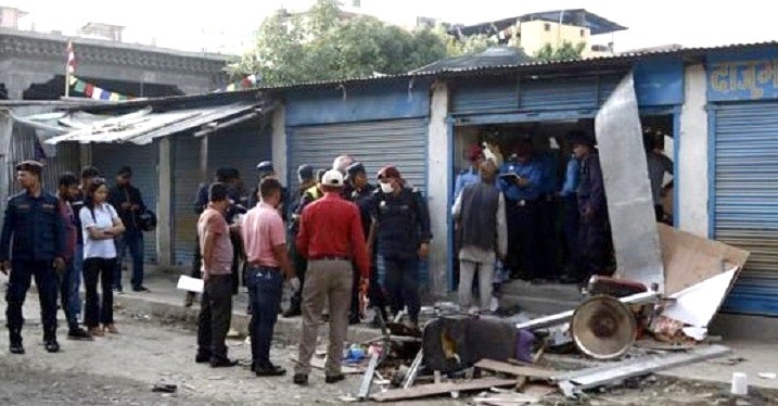 काठमाडौँको २ स्थानमा बिस्फोट, ३ जनाको मृत्यु