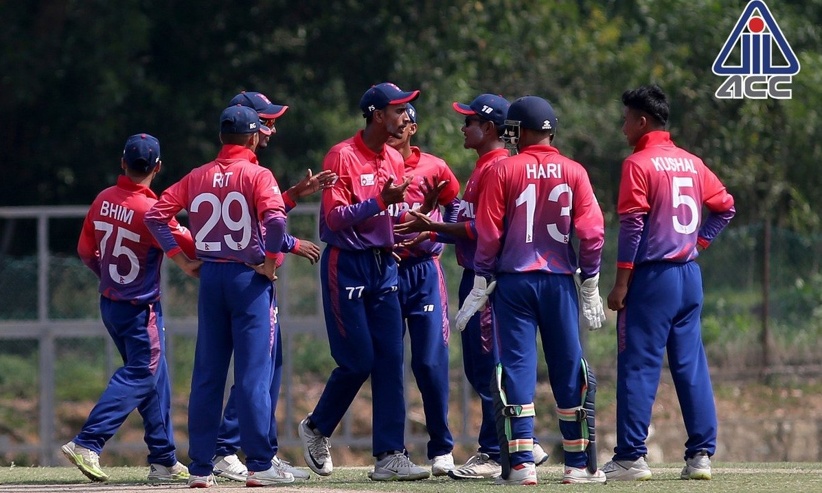 एसीसी यु–१९ इस्टर्न रिजन क्रिकेटमा नेपालद्वारा सिङ्गापुर पराजित