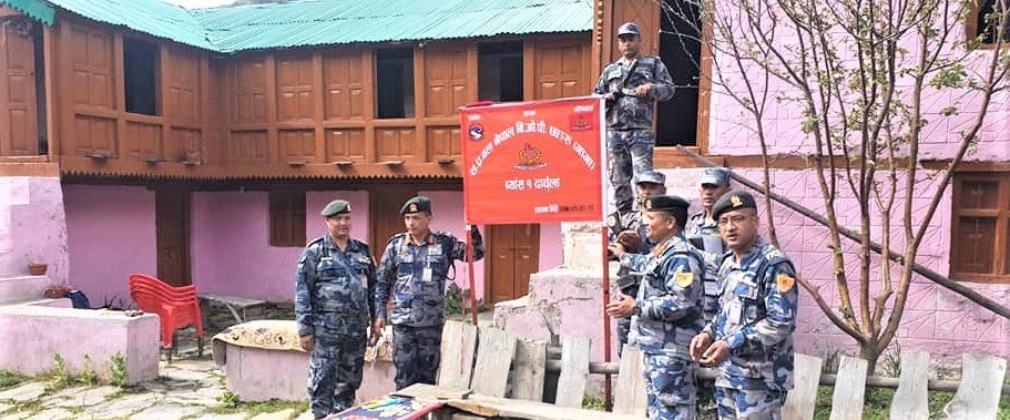 कालापानी नजिक सशस्त्रको बिओपी स्थापना