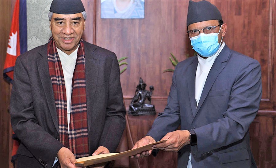 रक्षा मन्त्री मिनेन्द्र रिजालद्वारा पदबाट राजीनामा