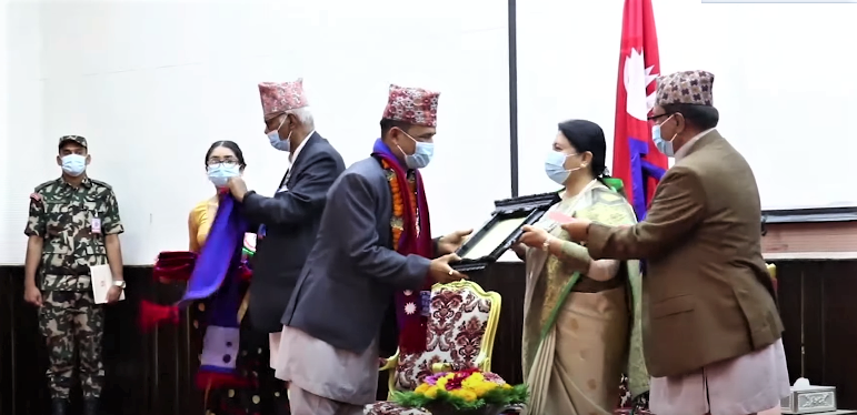 'नातिकाजी राष्ट्रिय सङ्गीत पुरस्कार' कीर्तिमानी सङ्गीतकार सन्तोष श्रेष्ठलाई