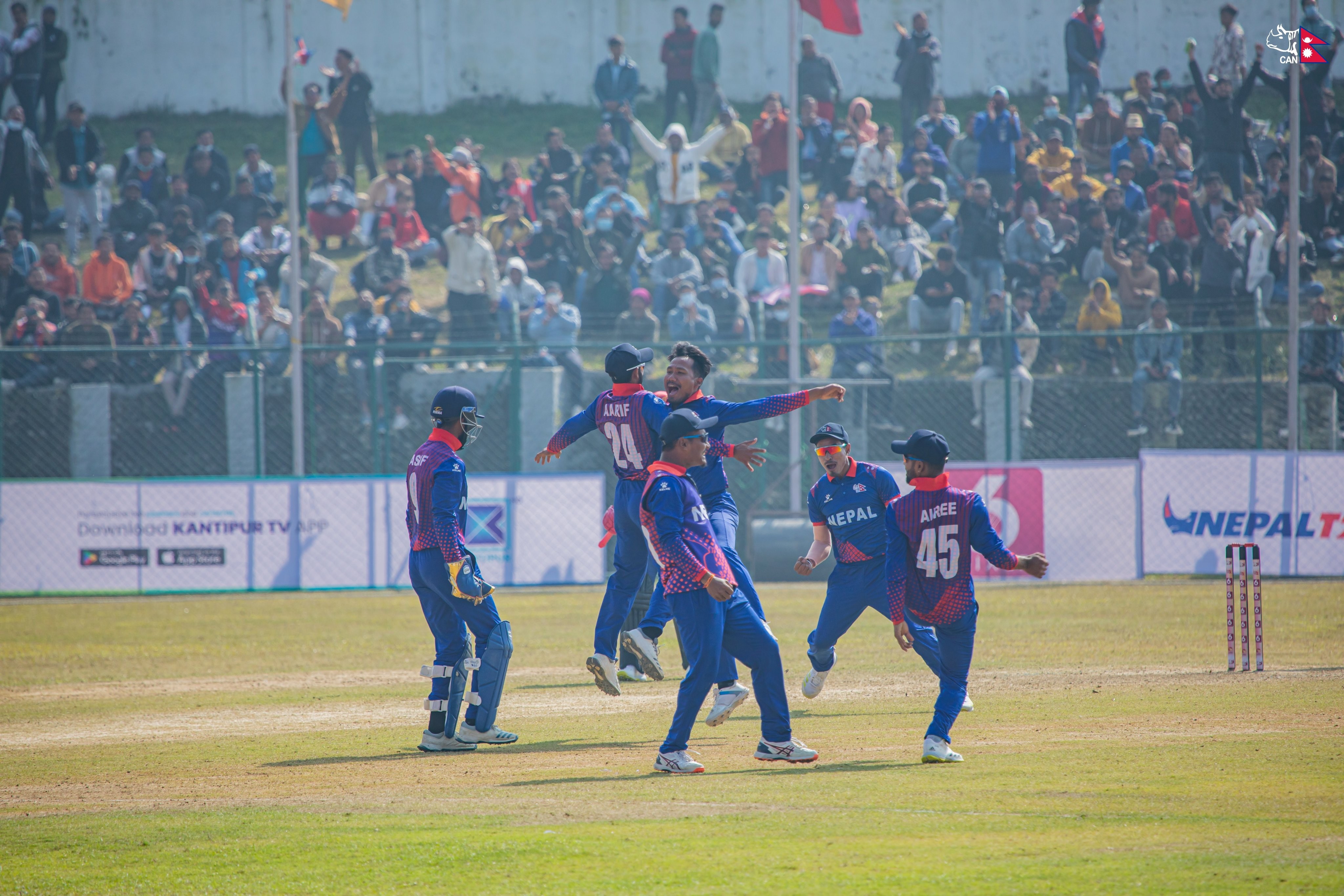 त्रिकोणात्मक टी–ट्वान्टी क्रिकेटको फाइनलमा नेपाल र यूएई खेल्दै
