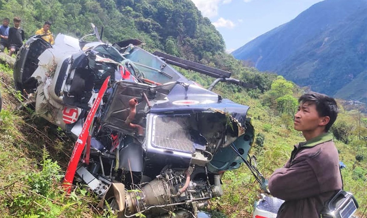 सिम्रिक एयरको हेलिकप्टर दुर्घटनामा मानवीय क्षति भएको छैनः प्रजिअ कार्की