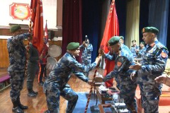 २५औँ सशस्त्र प्रहरी दिवस अवसरमा सञ्चालन भएको पूर्व–पश्चिम झण्डा मार्च कार्यक्रम समापन 