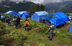 सुरक्षित स्थानमा सर्न थाले लिदीका पहिरो प्रभावित