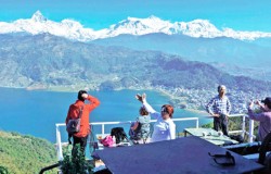 मार्च महिनामा झन्डै एक लाख विदेशी पर्यटक नेपाल आए