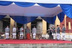 तीन सदस्यीय मन्त्रीपरिषद् विस्तार, जलेकै भवन अगाडी मन्त्रीले लिए शपथ