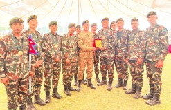 पाकिस्तान आर्मी टिम स्पिरिट प्रतियोगितामा नेपाली सेनालाई स्वर्ण पदक