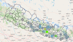 १ घण्टामा बागमती प्रदेशमा सबैभन्दा धेरै पानी पर्‍यो