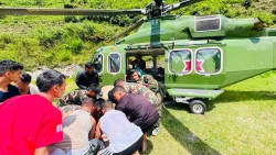नेपाली सेनाका ५ हेलिकप्टर बिहानैदेखि उद्धारमा परिचालन
