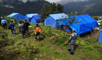 सुरक्षित स्थानमा सर्न थाले लिदीका पहिरो प्रभावित