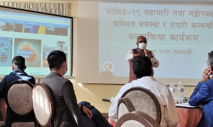 नेपाल कोरोनाको चौथो लहर र मङ्किपक्सको उच्च जोखिममाःविश्व स्वास्थ्य सङ्गठन
