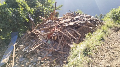 जाजरकोट भूकम्पमा क्षतिग्रस्त विद्यालय भवन पुनः निर्माण सरकारले गर्ने