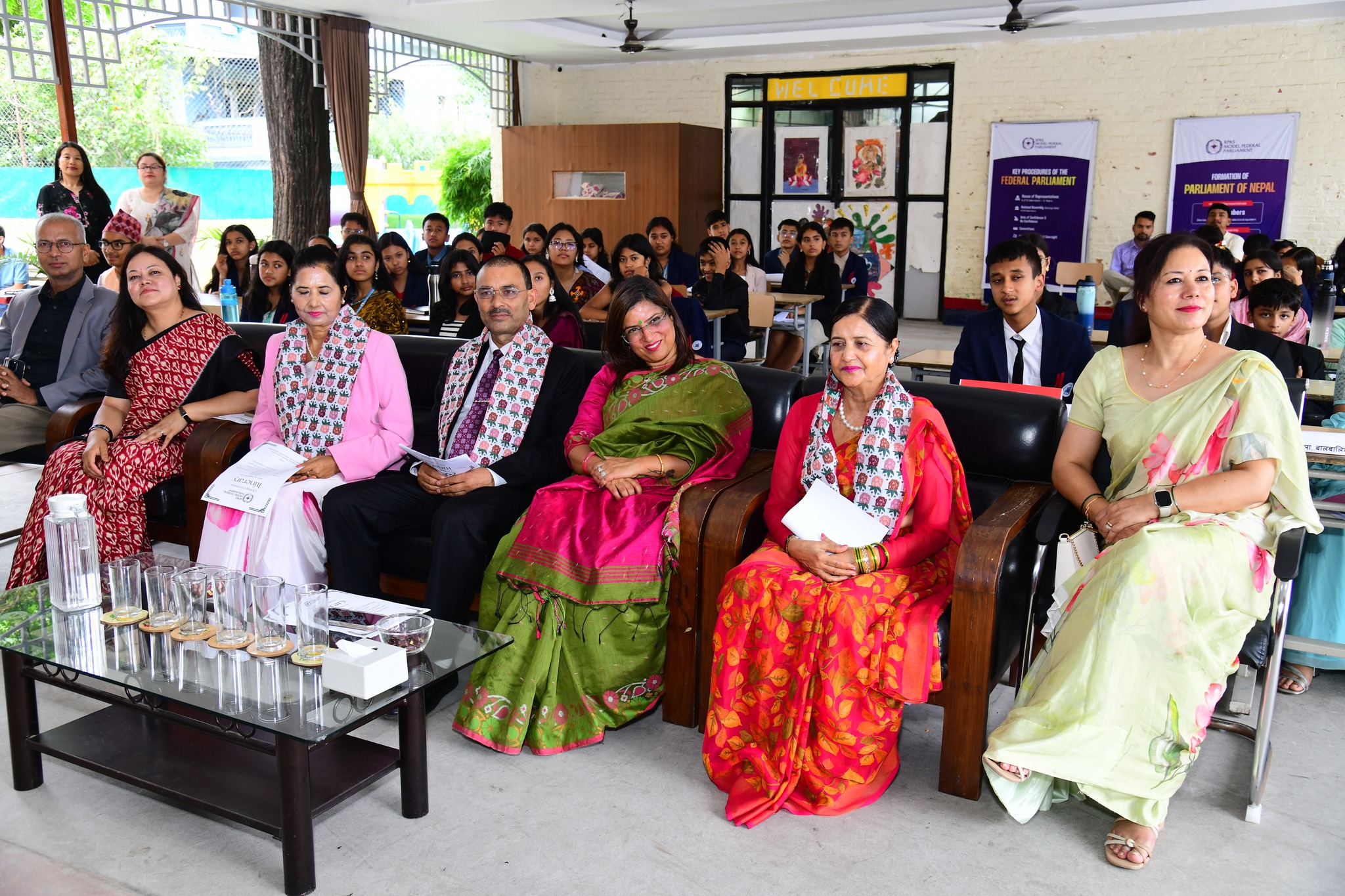 काठमाडौँ प्रज्ञा कुञ्ज स्कुलद्वारा नमुना सङ्घीय संसद् कार्यक्रम आयोजना
