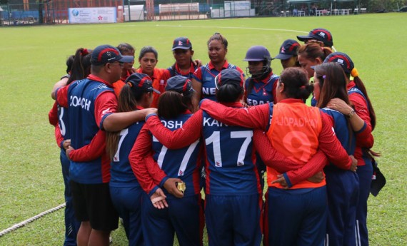 महिला विश्वकप छनोट एसिया क्षेत्रको तेस्रो खेलमा यूएईविरुद्ध नेपाल बिजयी