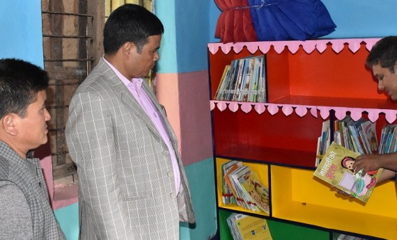 सल्यानका ९ विद्यालयमा पुस्तकालय स्थापना