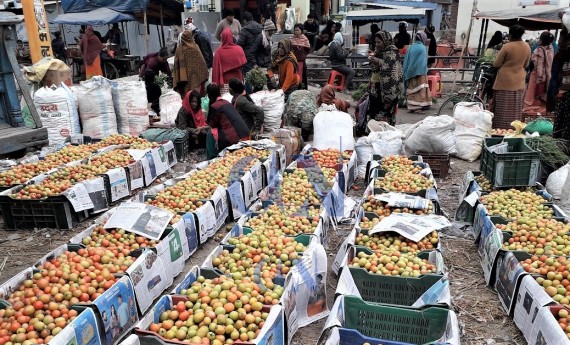 गोलभेँडाको राजधानीमा बजारको चिन्ता