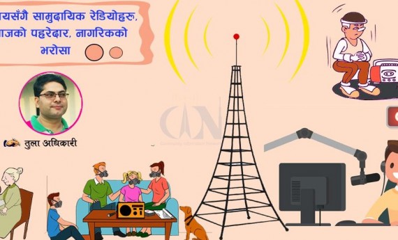 सचेतना फैलाउँदै नेपालका सामुदायिक रेडियो