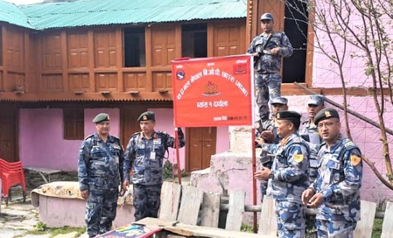 कालापानी नजिक सशस्त्रको बिओपी स्थापना