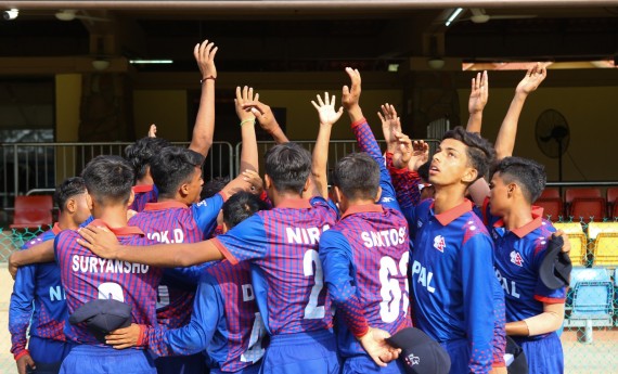 यू–१६ इस्ट जोन क्रिकेट : नेपाल च्याम्पियन