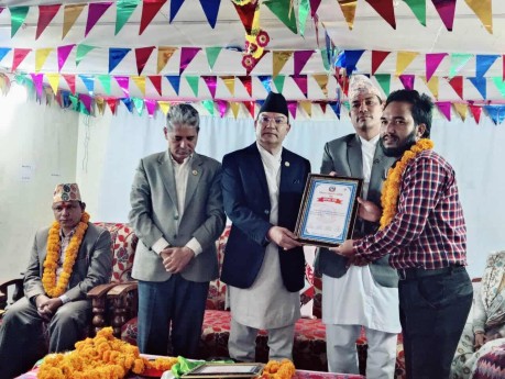 सीआईएनकर्मि सुनार सम्मानित 