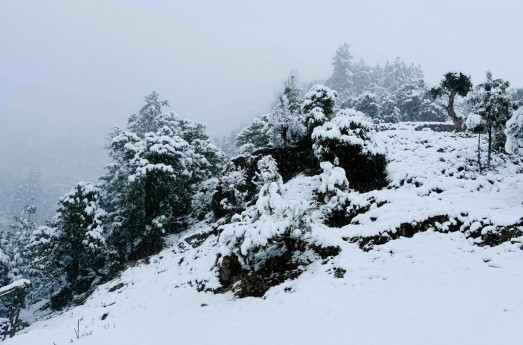 रुकुम पूर्वका विभिन्न वडा क्षेत्रमा हिउँ पर्दा जनजीवन प्रभावित