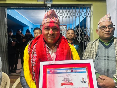 पाल्पा २ मा रास्वपाका डा माधवबहादुर थापा विजयी