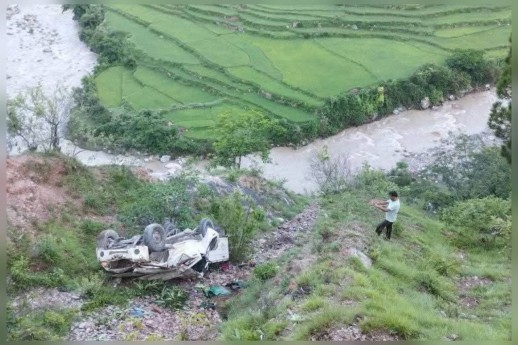 बैतडीमा भएको जीप दुर्घटनामा २ जनाको मृत्यु 