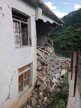 बझाङमा ६ दशमलव ३ म्याग्निच्युडको भूकम्प