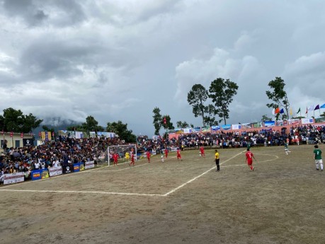 चर्च ब्वाइज ताप्लेजुङ गोल्डकपको फाइनलमा ः आज रेड स्टार र सलहेश भिड्दै