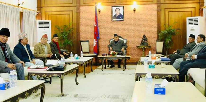 तीनवटा महत्वपूर्ण एजेण्डामा नेकपाले छलफल गर्दै