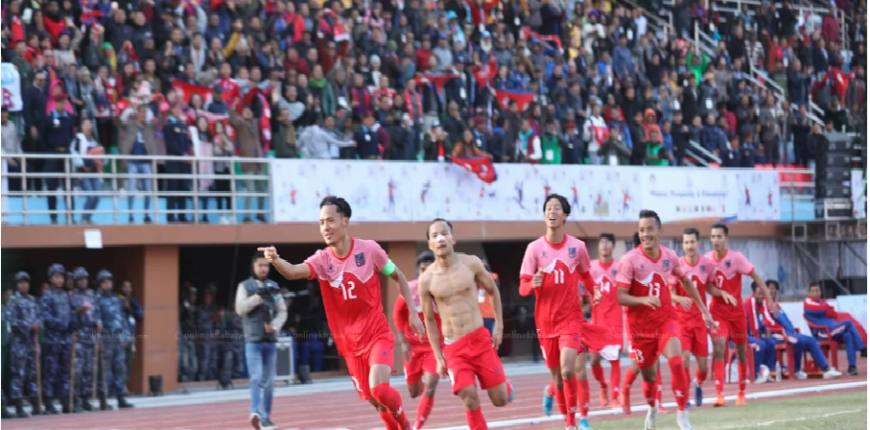 पुरुष फुटबलमा नेपाललाइ स्वर्ण पदक