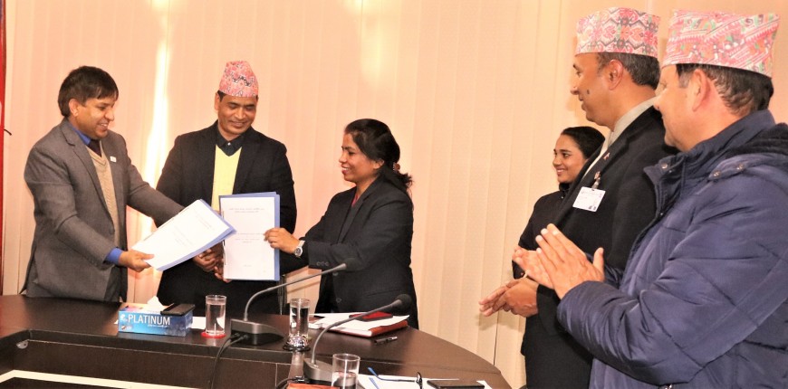 ‘कर्णाली उज्यालो कार्यक्रम’ का लागि समझदारीपत्रमा हस्ताक्षर