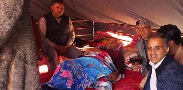 माडी नगरपालिका १ का अध्यक्ष आमरण अनशनमा