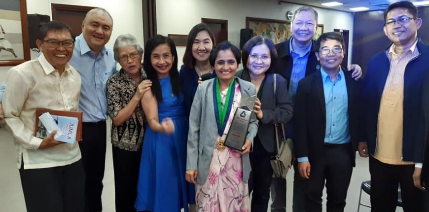 अभियन्ता राधा पौडेललाई अन्तर्राष्ट्रिय अवार्ड