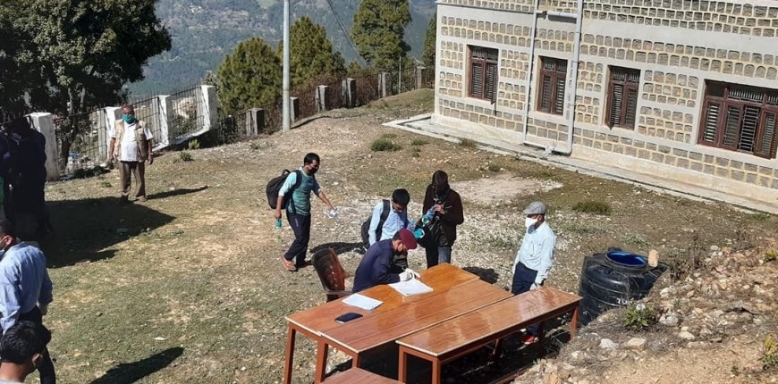 अछाममा १२ बालबालिकासहित ५० जनालाई सुरक्षित क्वारेन्टाइनमा राखियो