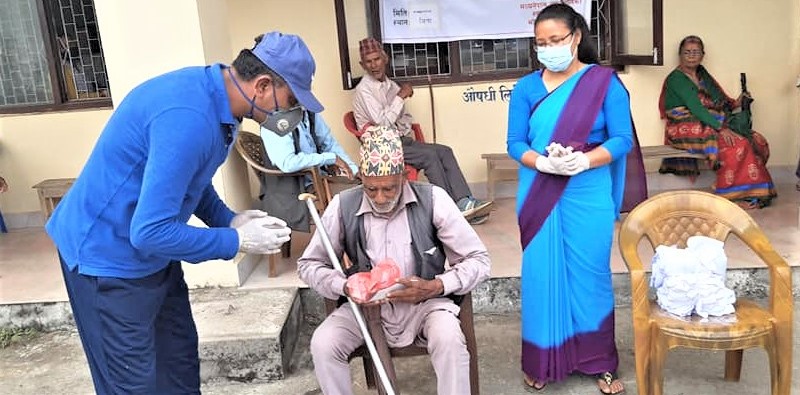 ७० वर्षमाथिकालाई घरमै जाँच तथा उपचार