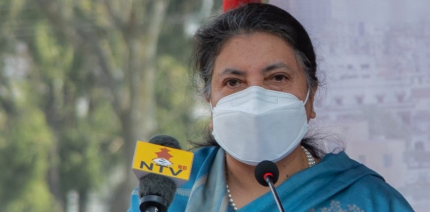 दूरी कायम गरी दसैँ मनाउन राष्ट्रपति भण्डारीको अनुरोध