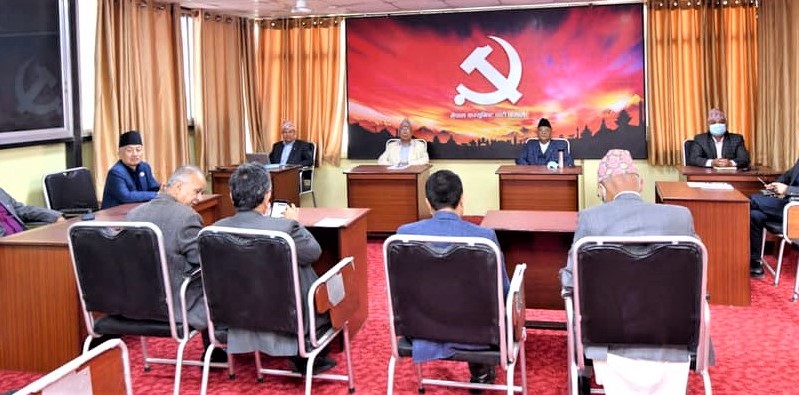 फागुन २८ को निर्णयमा अड्कियो एमाले संवाद