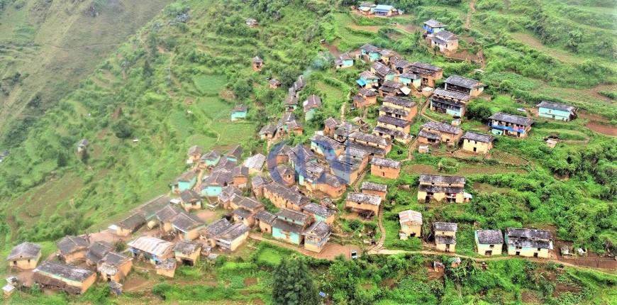 रुकुमको सुन्दर काँक्री गाउँ (फोटो फिचर)