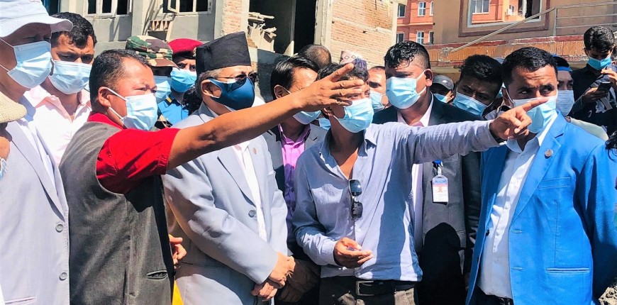 सिन्धुपाल्चोकका बाढी प्रभावितलाई तत्काल व्यवस्थापन गर्न गृहमन्त्री खाँणको निर्देशन