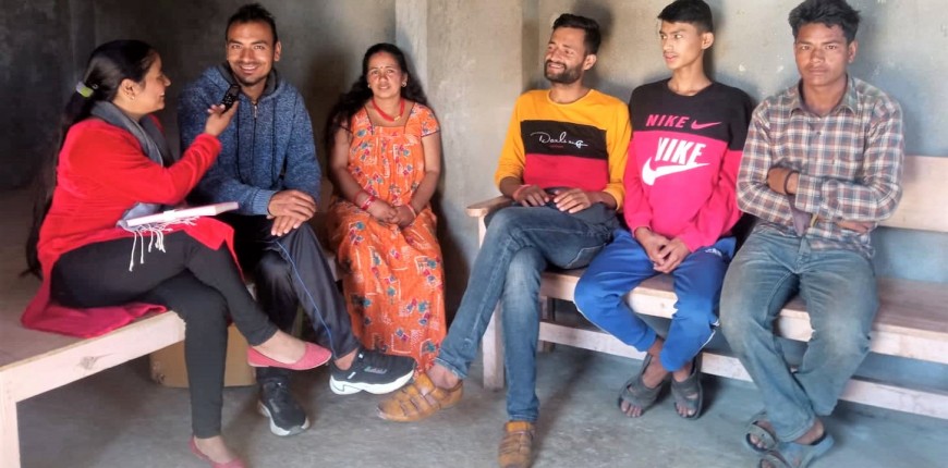 दैनिक काम गर्न सिकाउने 'कोभिड सञ्चार' अभियान