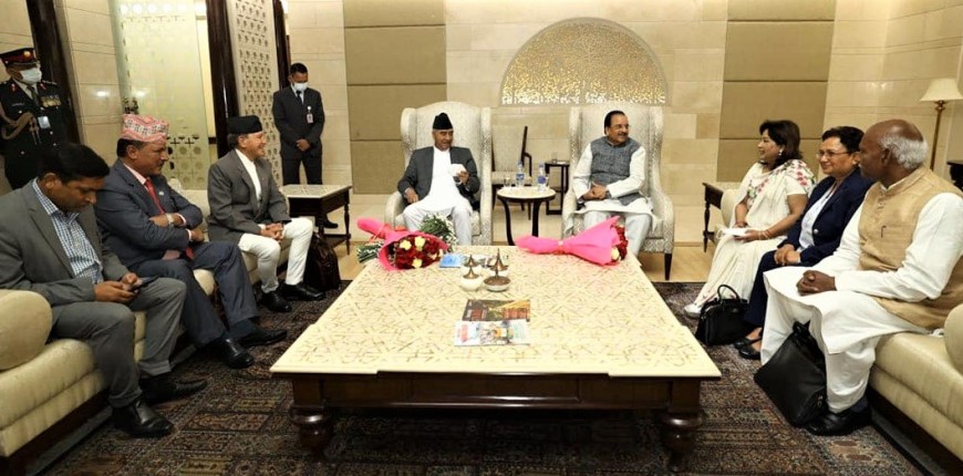 प्रधानमन्त्री देउवा नयाँ दिल्लीमा