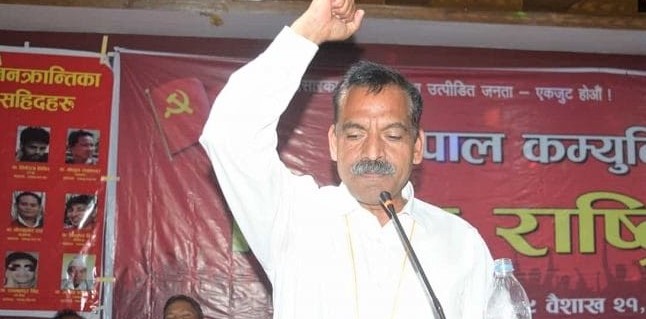 नेकपा (बहुमत) का संयोजक धर्मेन्द्र बास्तोला पक्राउ