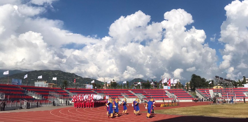 नवौँ राष्ट्रिय खेलकुद सम्पन्न, विभागीय टोलीको वर्चस्व