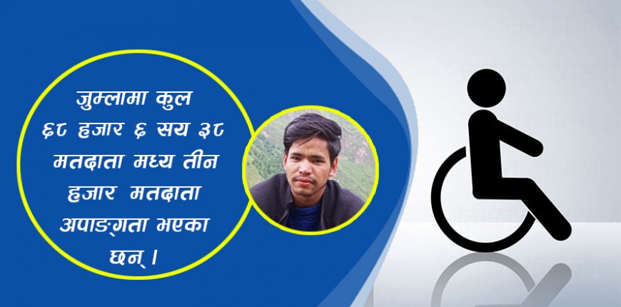 अपाङ्गतामैत्री भएनन् मतदान केन्द्र