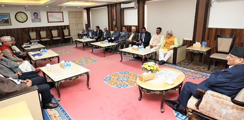 बालुवाटारबाट नौँ दलले निकालेको विज्ञप्तिमा के छ?