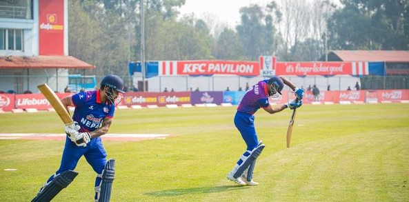 यूएईसँग नेपालकाे खराब सुरुवात