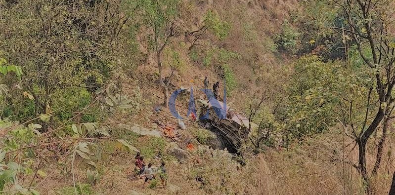 उदयपुरमा जिप दुर्घटना, ६ जनाको मृत्यु ७ जना घाइते