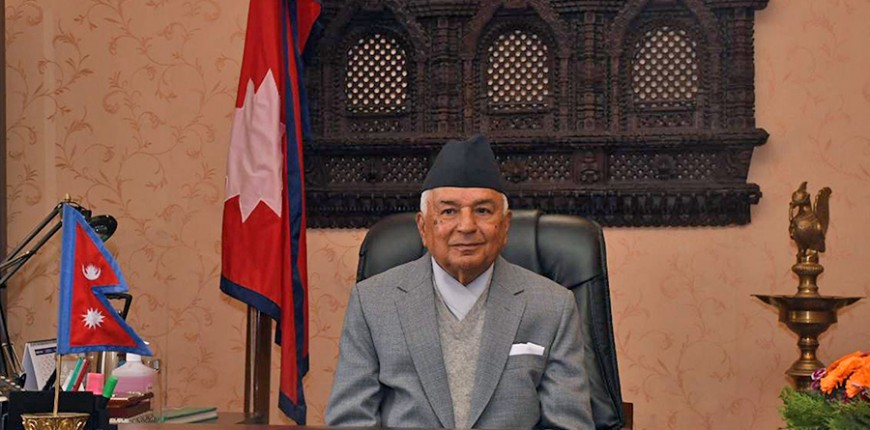 भूकम्प प्रभावित क्षेत्रमा उद्धार र राहतमा जुट्न राष्ट्रपति पाैडेलको अपिल